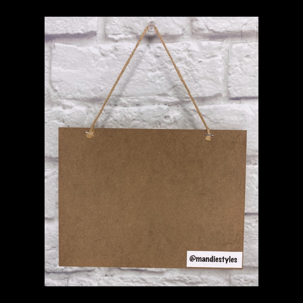 ⭐️HOST PICK ⭐️ Handmade Chalkboard Sign - Picture 2 of 2